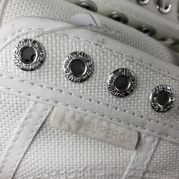 SUPERGA 2790 Candy Sneaker in Hot Pink Multi 6/36 Rainbow‎ Platform Shoes - Picture 13 of 14